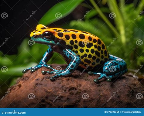 Dart Poison Frog! A Tiny Amphibian With Vibrant Colors And Deadly Toxins Lurking Beneath Its Skin